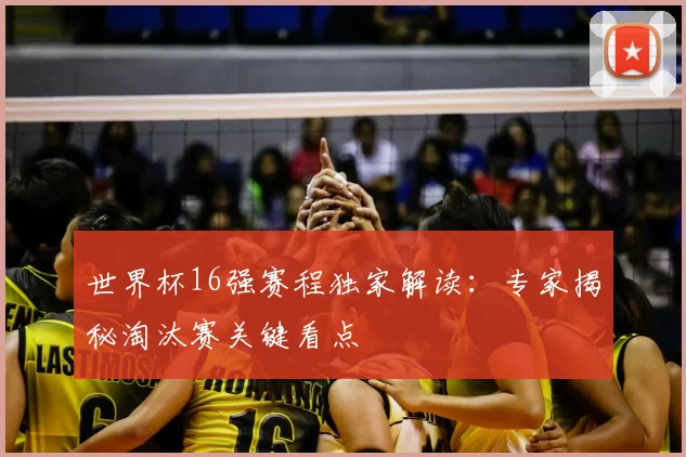 世界杯16强赛程独家解读：专家揭秘淘汰赛关键看点