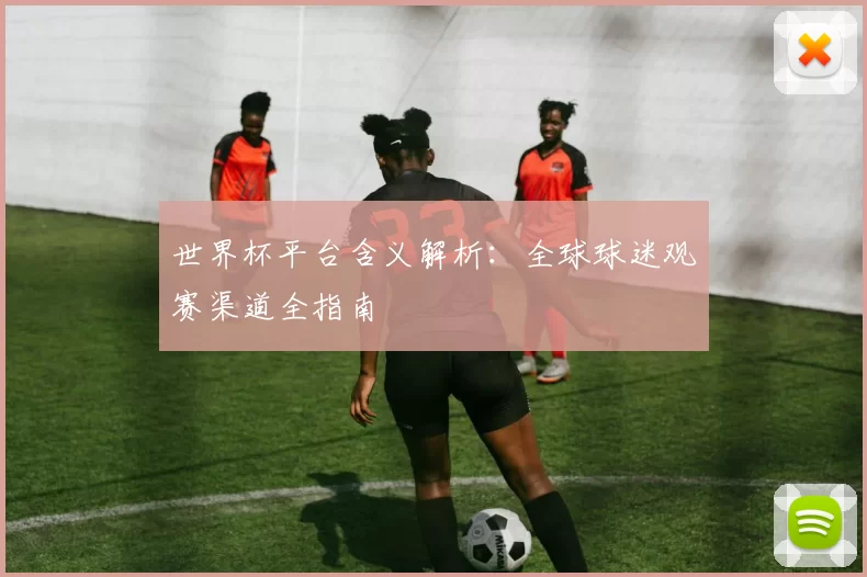 世界杯平台含义解析：全球球迷观赛渠道全指南