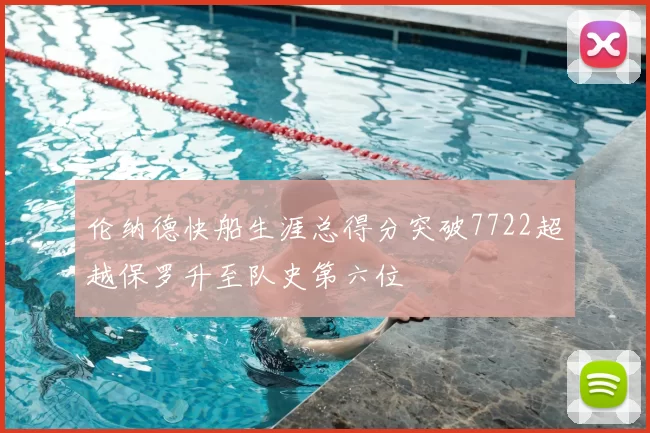 伦纳德快船生涯总得分突破7722超越保罗升至队史第六位